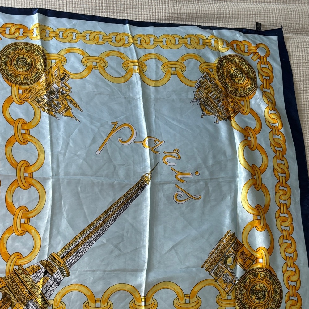 L. Mico Sancho Eiffel Tower Scarf - Picture 2 of 7